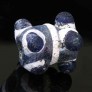 Ancient glass horned eye beads of Hellenistic to Roman period, Mediterranean basin.